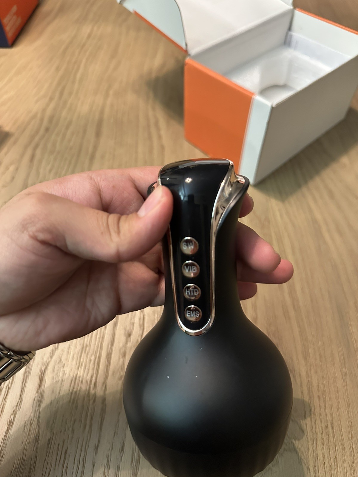 Electric Meridian Brush Heating Wireless Vibration