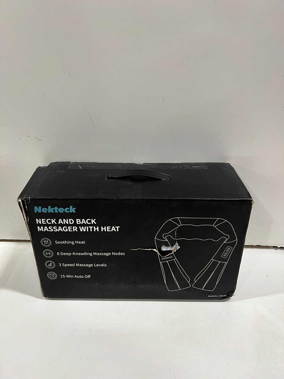 Nekteck Shiatsu Deep Kneading Massage Pillow