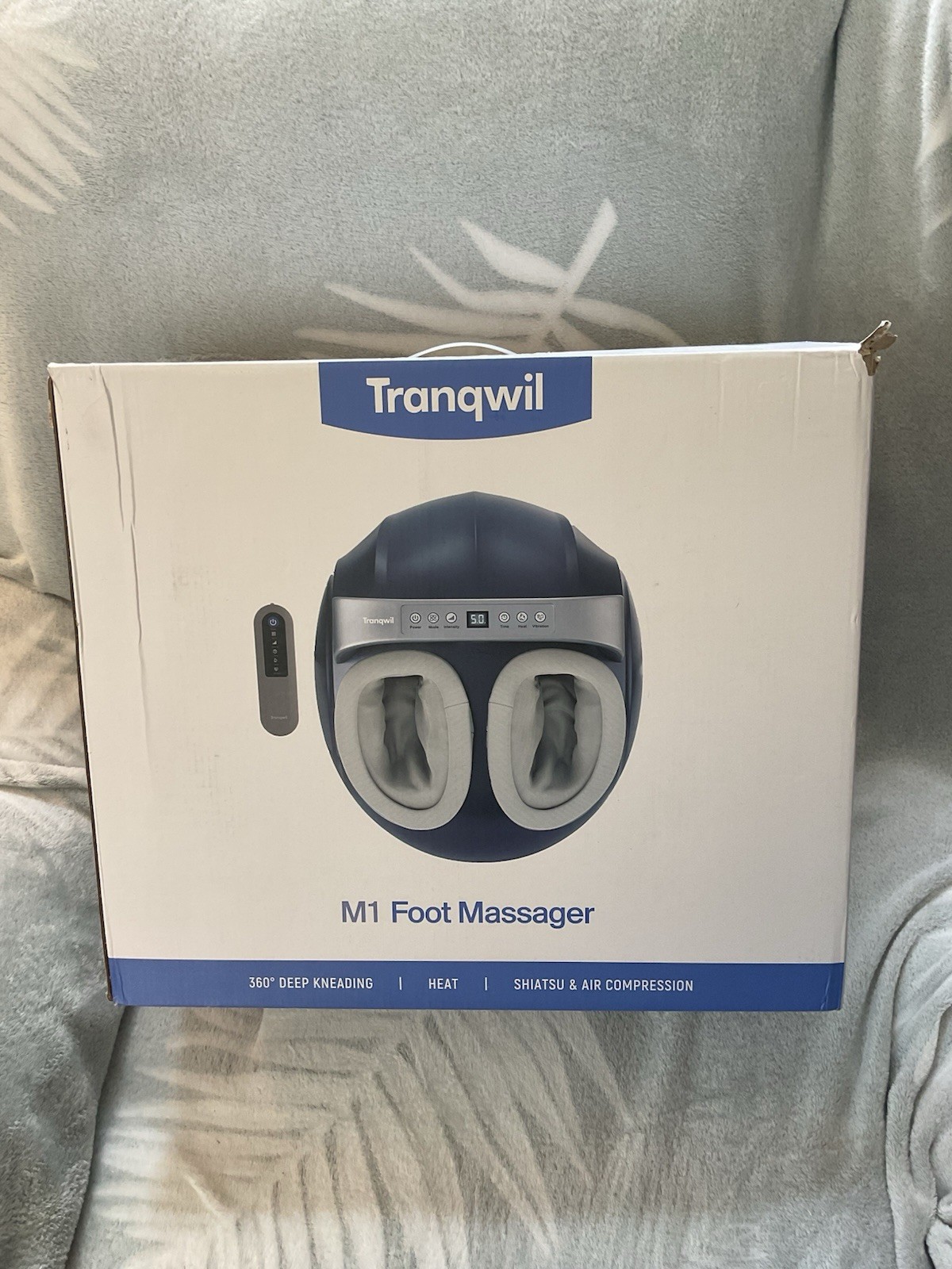 Tranqwil M1 Foot Massager Machine with Deep Tissue Massage – Open Box No Manual