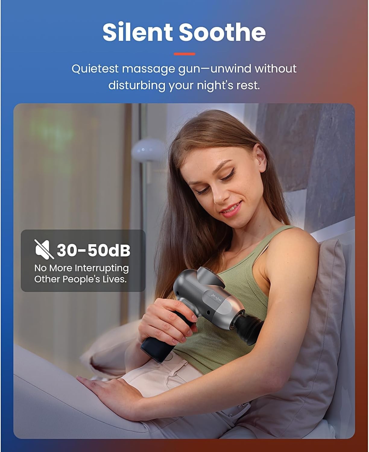 Portable Deep Tissue Massage Gun with Heat & Cold Therapy – FSA/HSA Approved