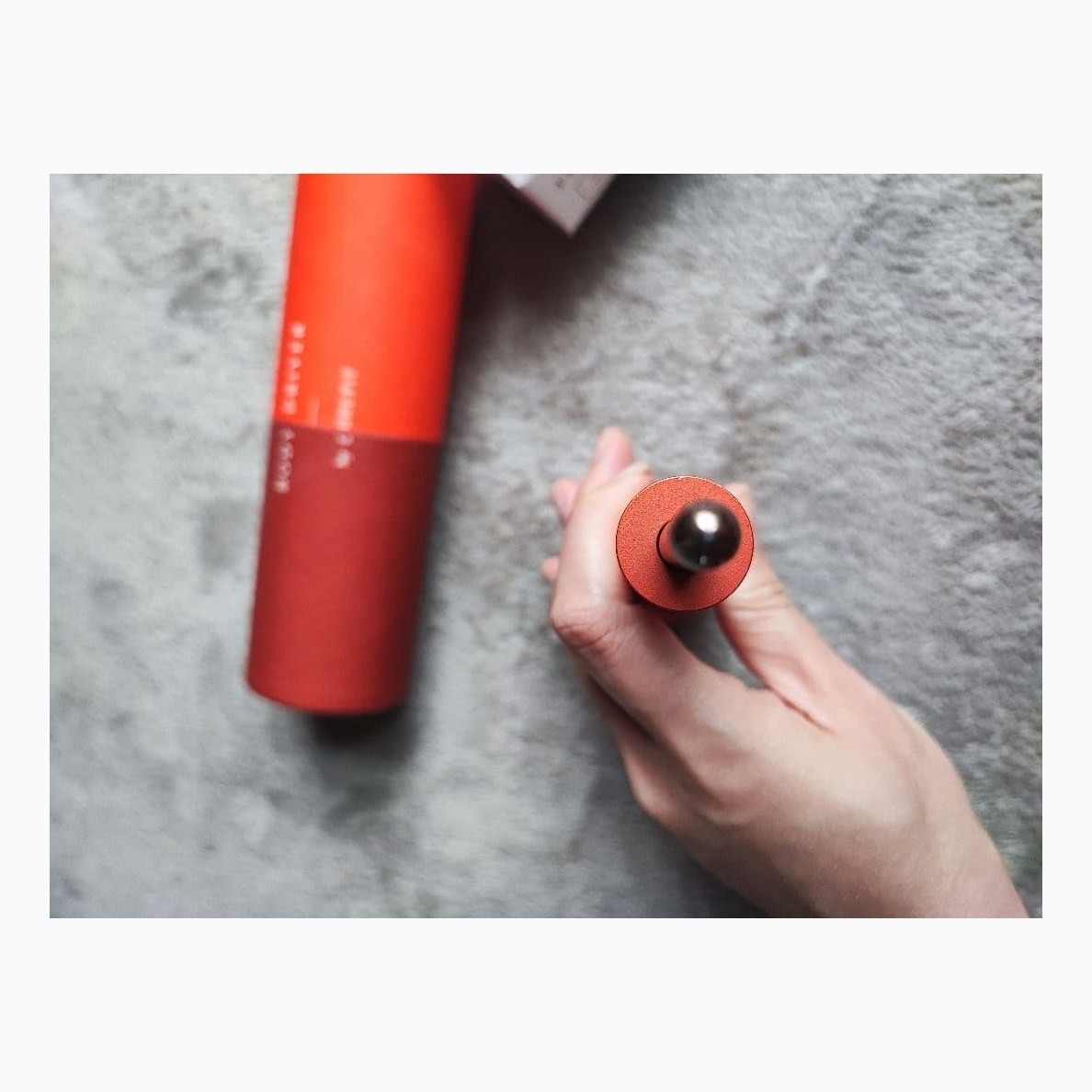 COREFIT BODY DRIVER Handy Massage Care Device Orange From Japan Tested