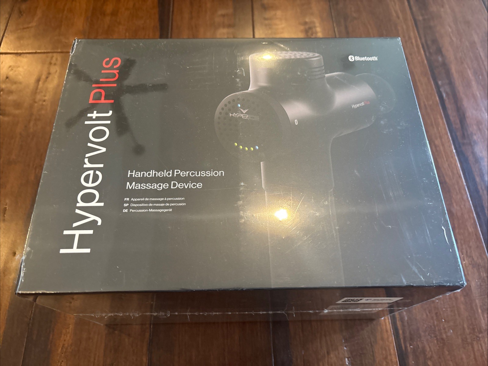 Hyperice Hypervolt Plus Percussion Massage Device Bluetooth Black *NEW/SEALED*