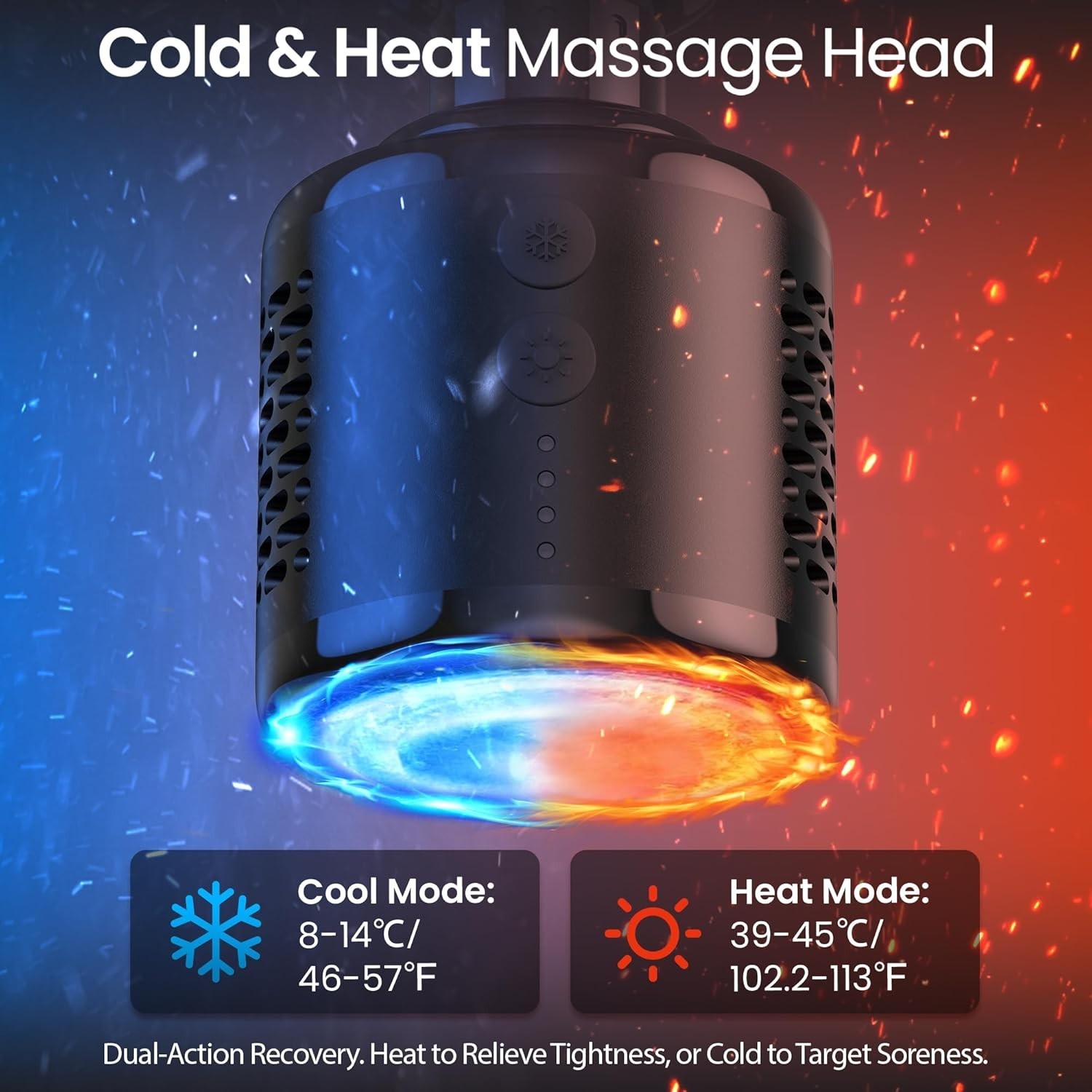 Cordless Mini Massage Gun for Deep Tissue Relief – Quiet, Portable & Versatile