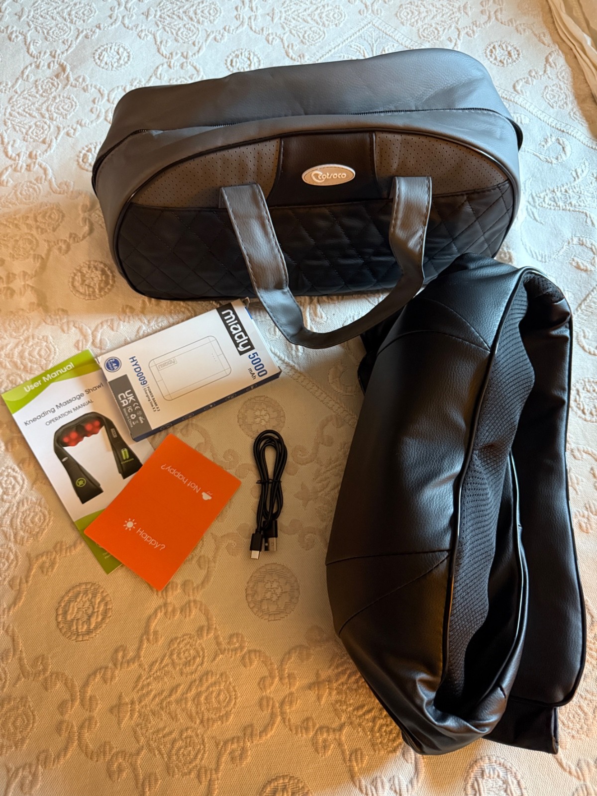 COTSOCO Shiatsu Neck and Shoulder Massager, New No Box