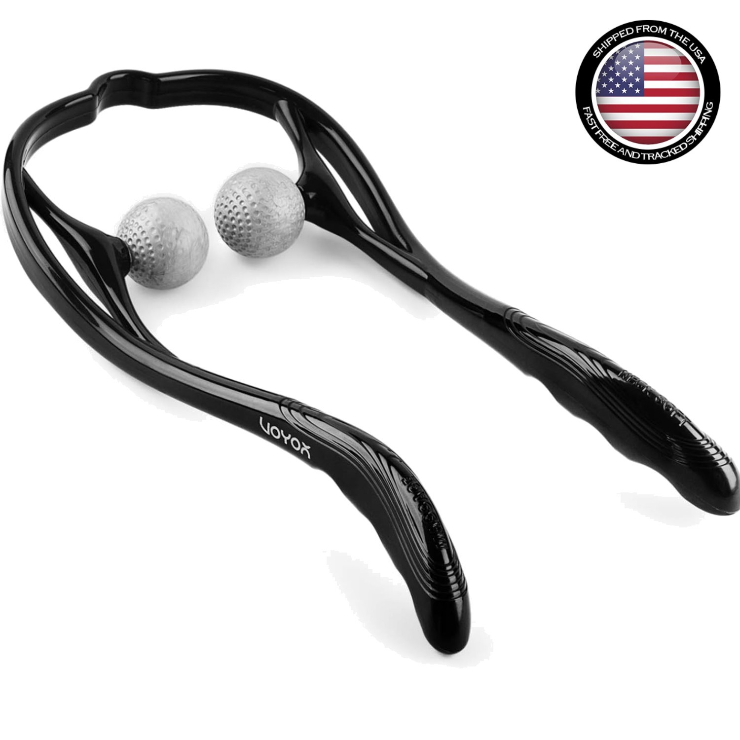 Shiatsu Neck Massager – Portable Deep Tissue Massager with Heat & Speed Control