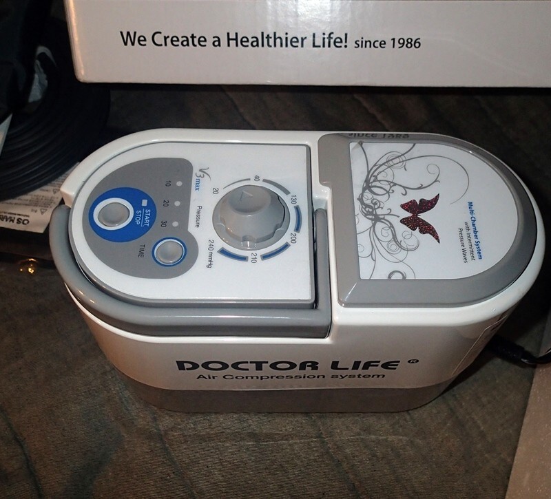 DOCTOR LIFE V3max Air Compression Leg Massager for Circulation (INCOMPLETE)