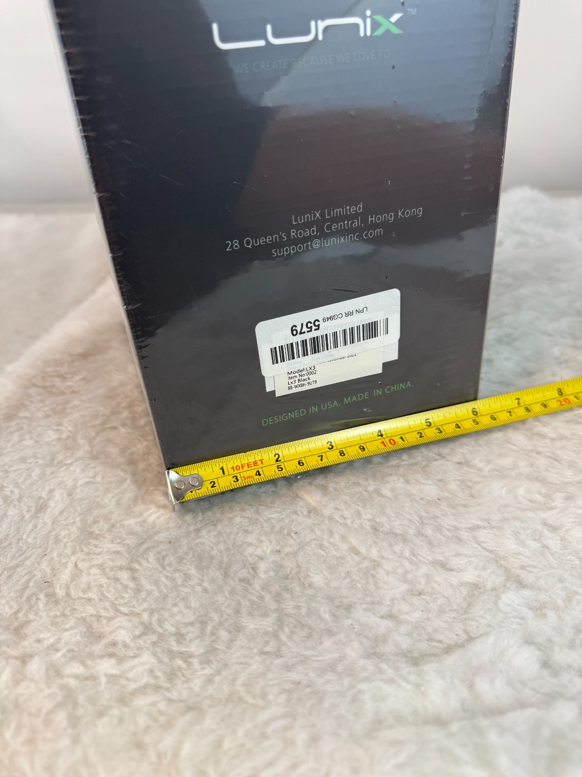 Brand New Lunix LX3 Cordless Electric Hand Massager Factory Sealed 6 Levels