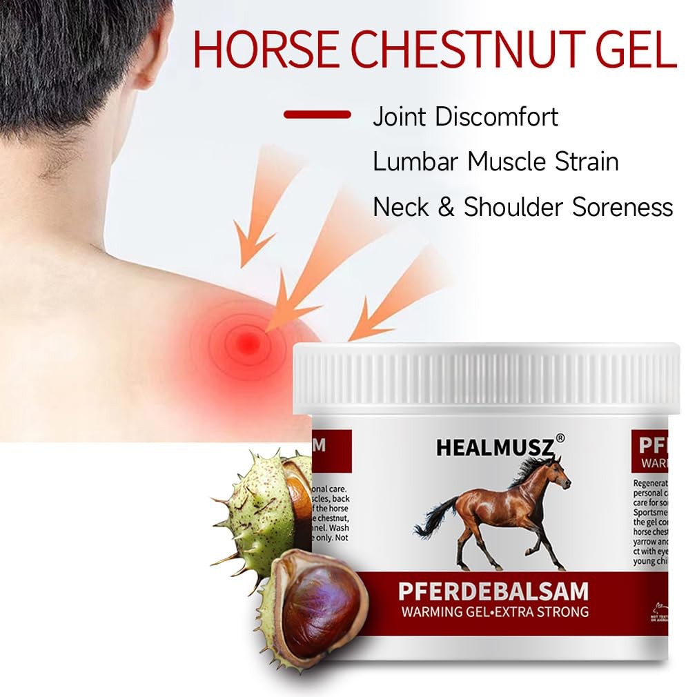 Pferdebalsam Horse Balm Gel, Extra Strength 8.8 Ounce (Pack of 1), Red