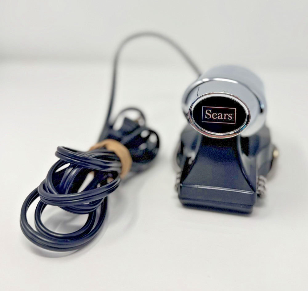 Vintage Sears Electric Handheld Massager Model 793.2201 Tested