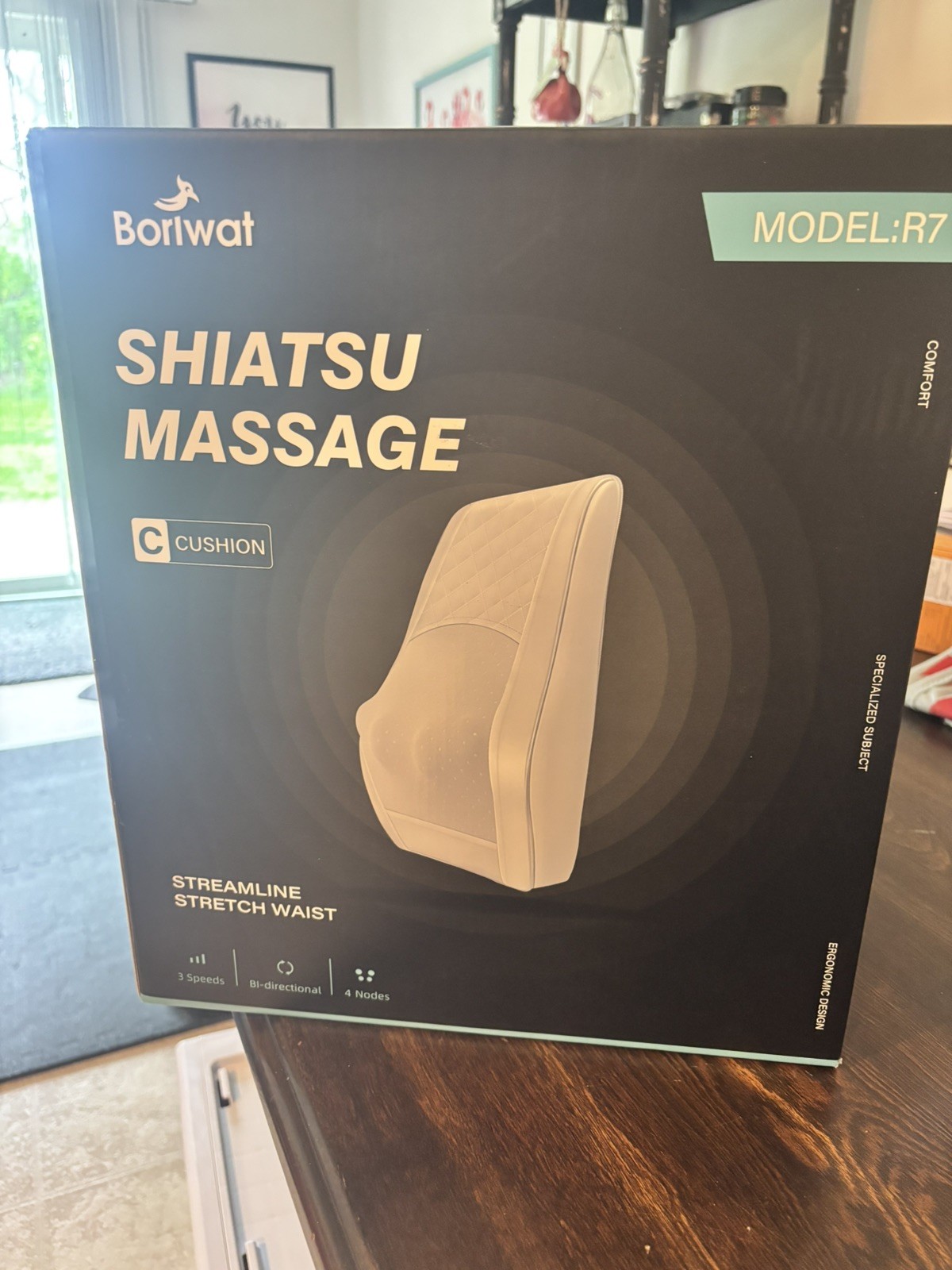 Boriwat Shiatsu Massage cushion with heat Model: R7