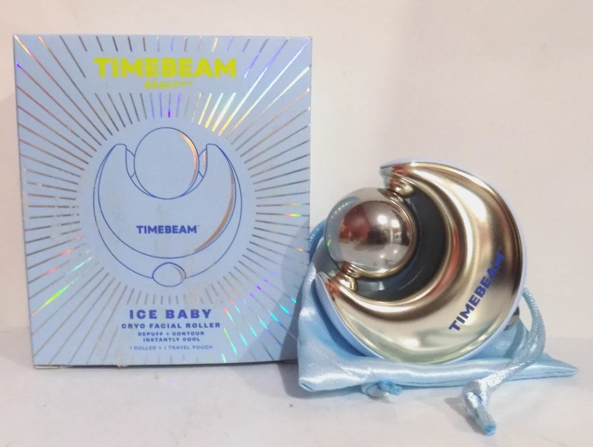 Timebeam Ice Baby Cryo Facial Roller New in Box