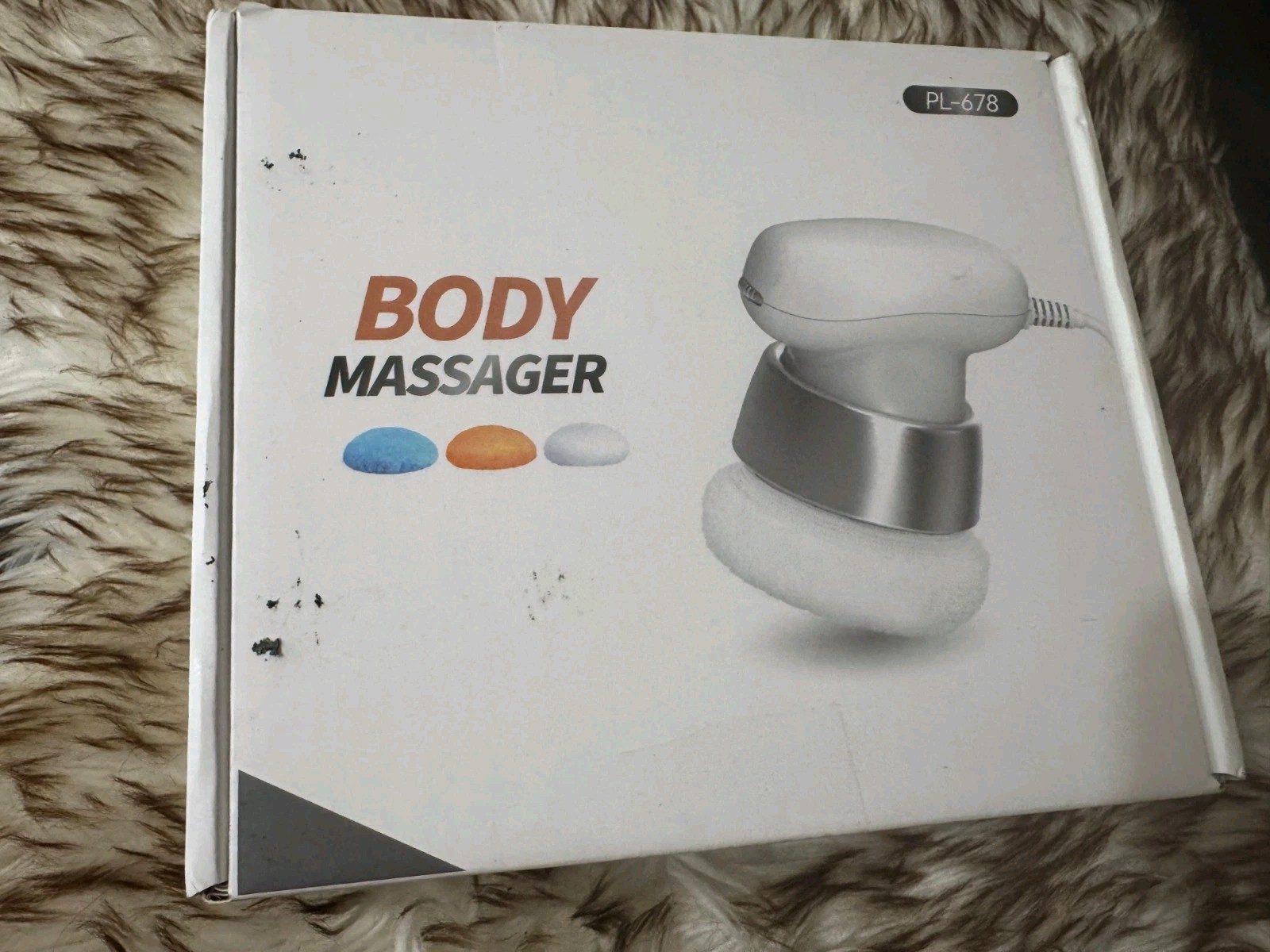 BOOTOG PL-678 Body Sculpt Massager Corded with Cloth Covers Shaper