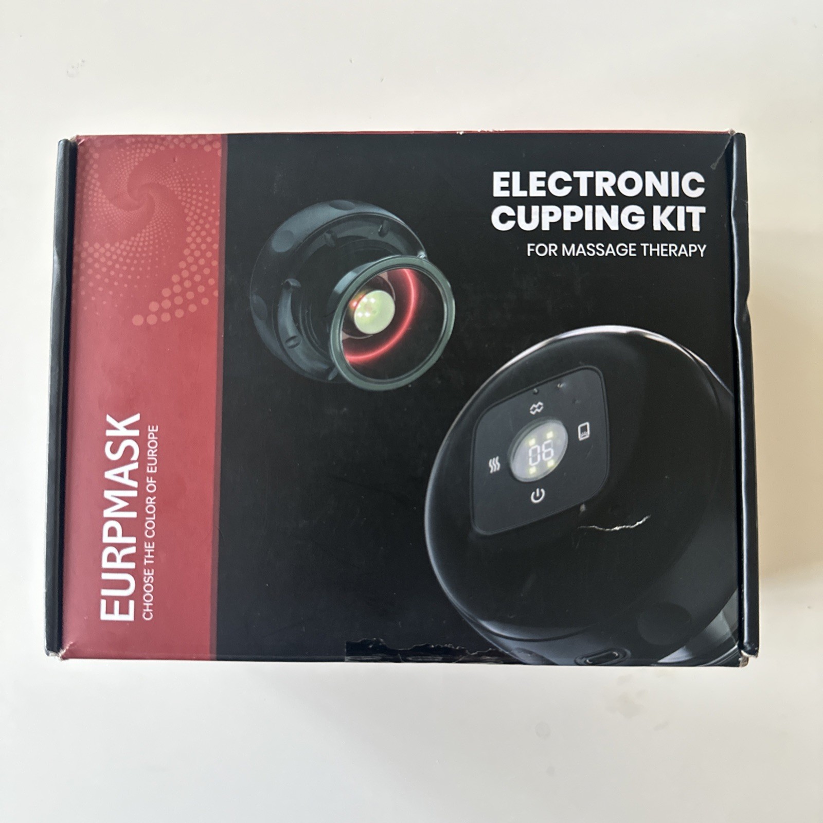 Electric Cupping Kit for Massage Therapy with Red Light Therapy Series A OPEN B