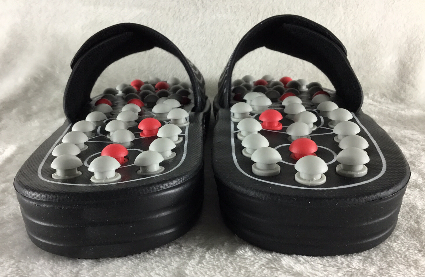 Byriver Massage Shoes Adult Large Acupressure Slides Sandals Shiatsu Pain Relief