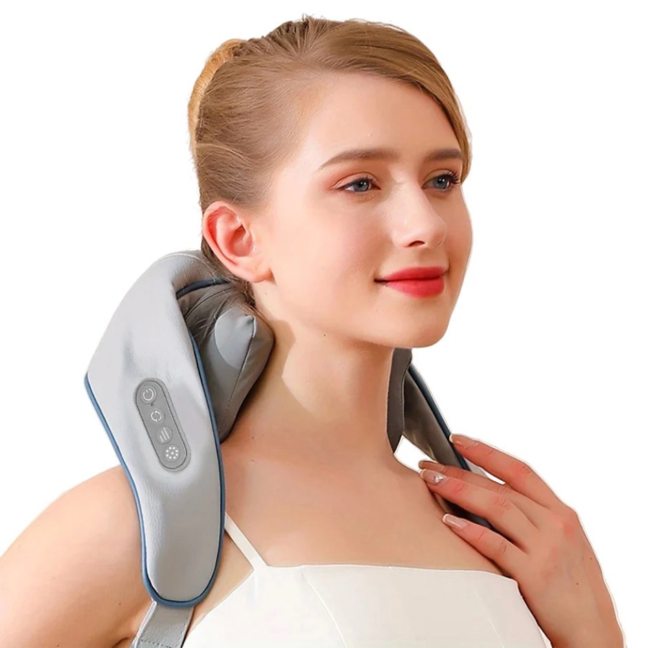 EUC GlossRay 3D Pro Advanced Neck & Shoulder Massager w/ Infrared Heating