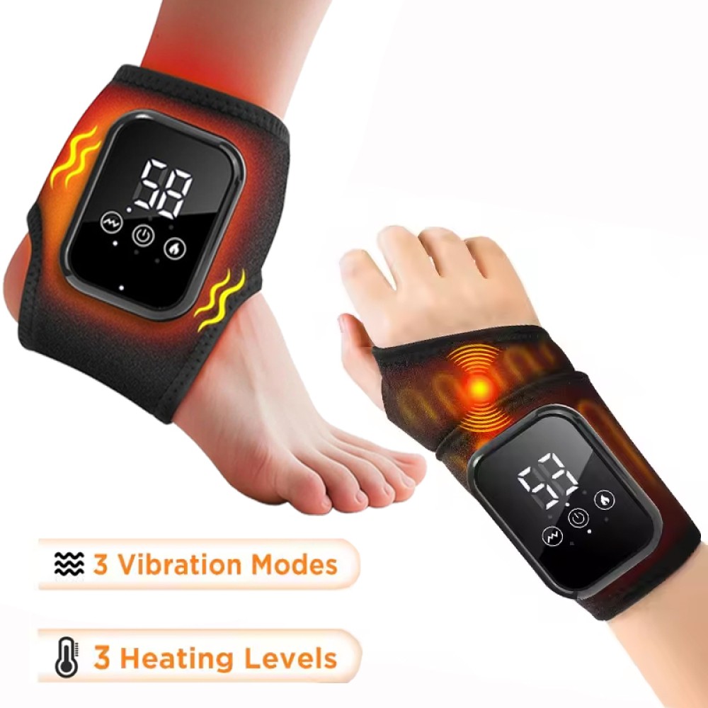 Cordless Foot Ankle Massager 3 Heat 3 Modes for Plantar Fasciitis Pain Relief US