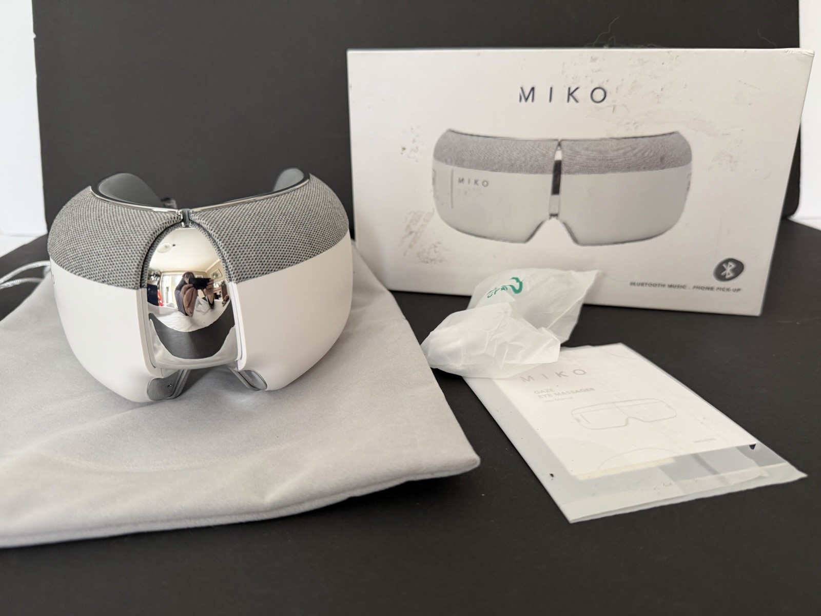 Miko Gaze Eye Massager – White (Open Box)
