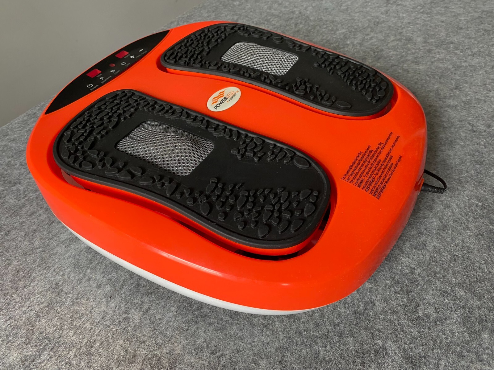 Powerfit ETF002M Power Legs Vibration Foot Massager – Great Condition No Remote