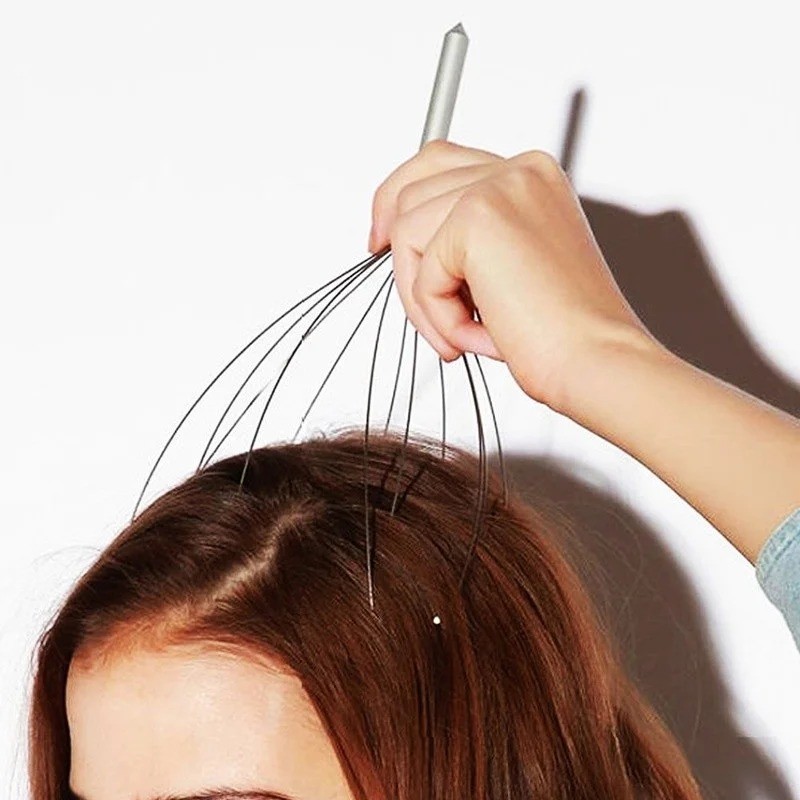 Octopus Head Massager Scratching Scalp Relaxation Relief Body Massager Scratcher