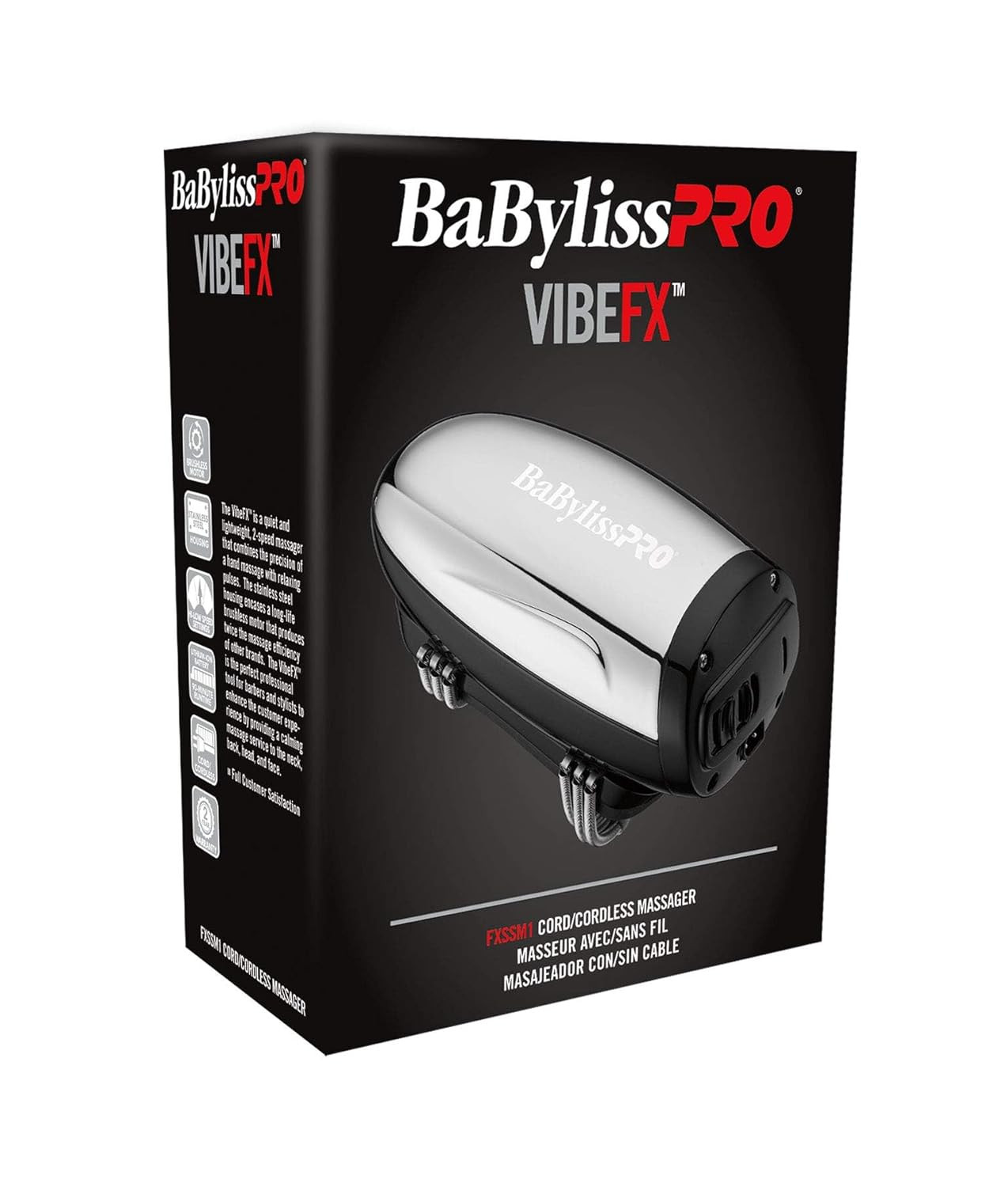 VIBEFX 2-Speed Cord/Cordless Massager