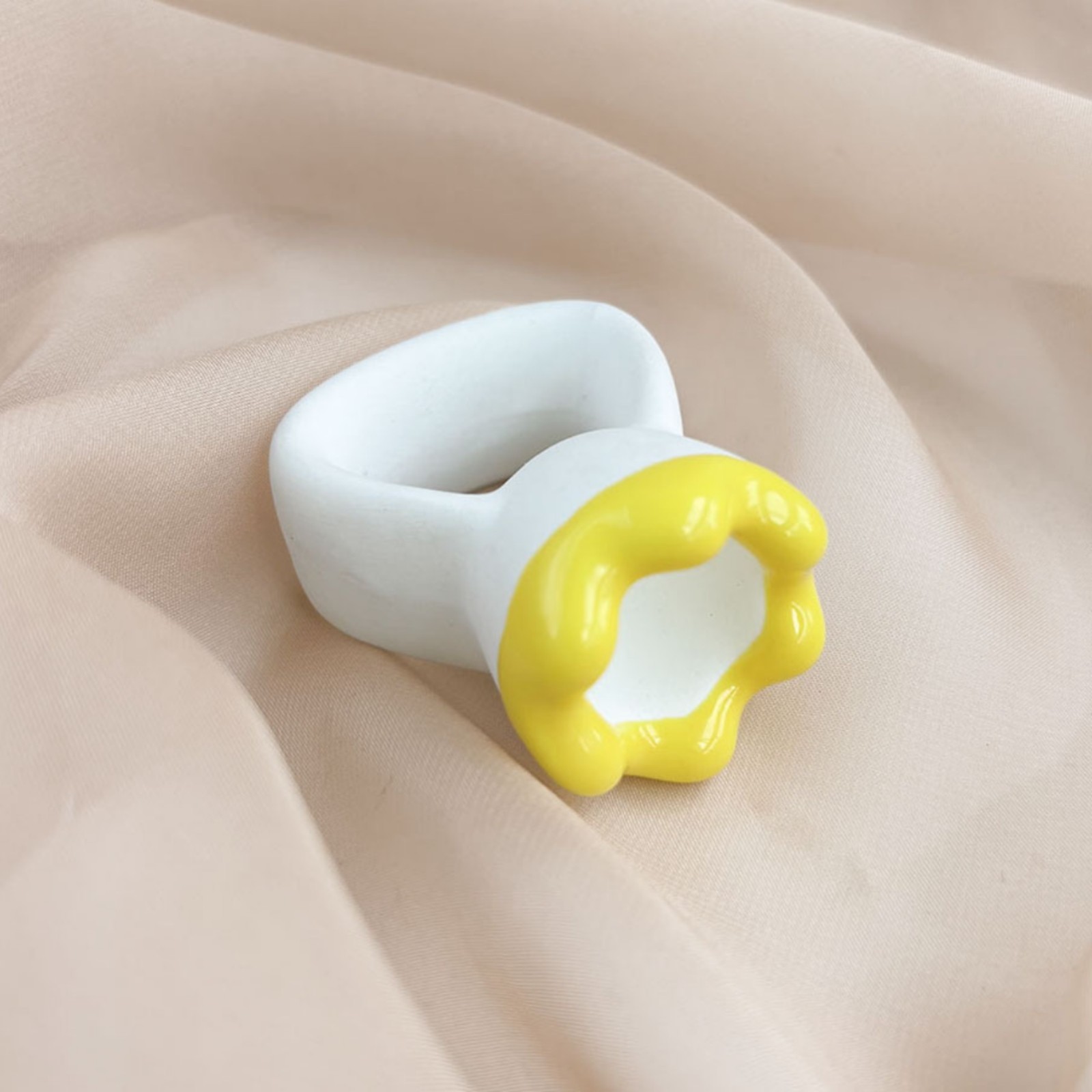 Loop Handle Massager Rim Ceramic Massage Tool Sleek
