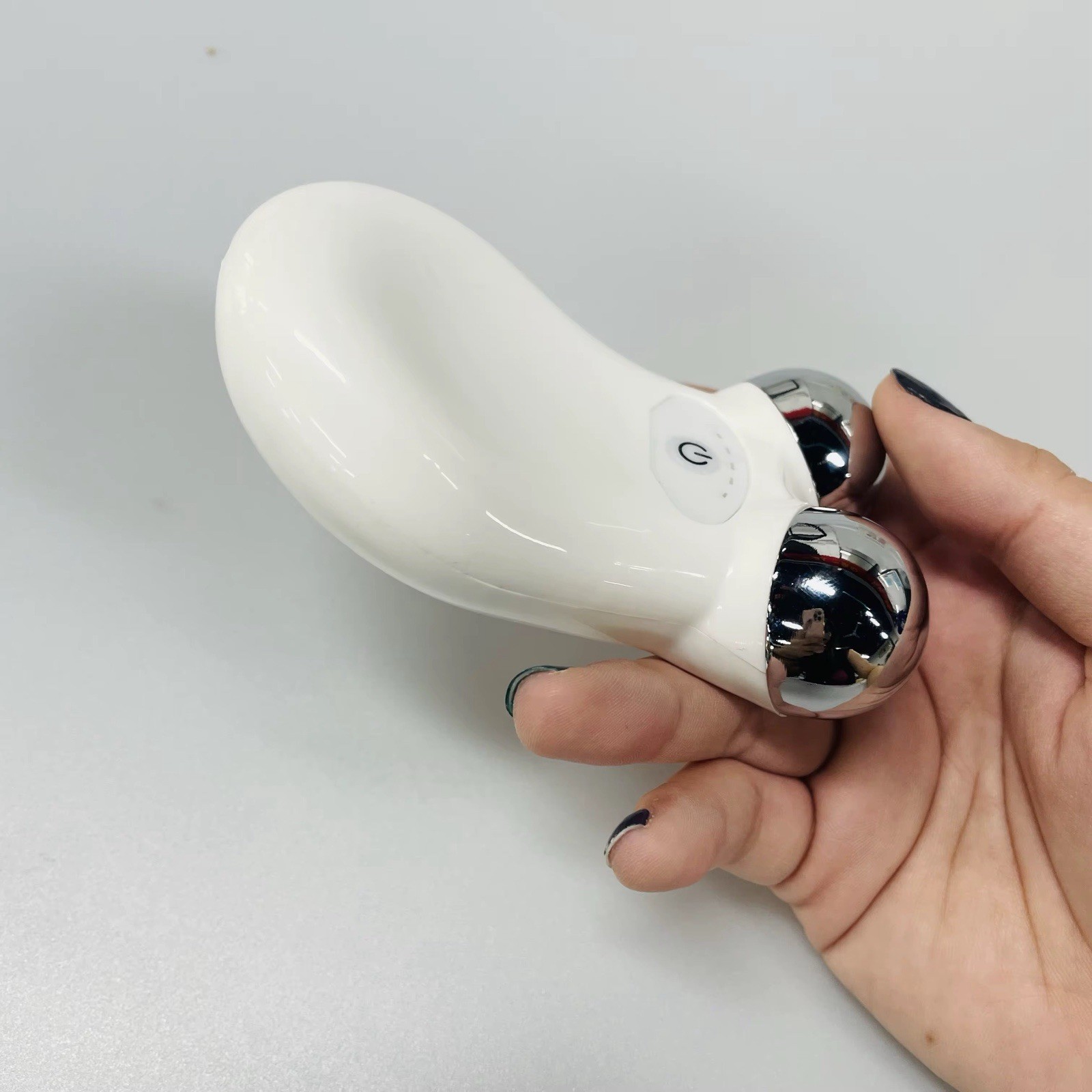 Rechargeable Electric Face & Neck Massager With 5 Moods- Portable Home Spa Tool