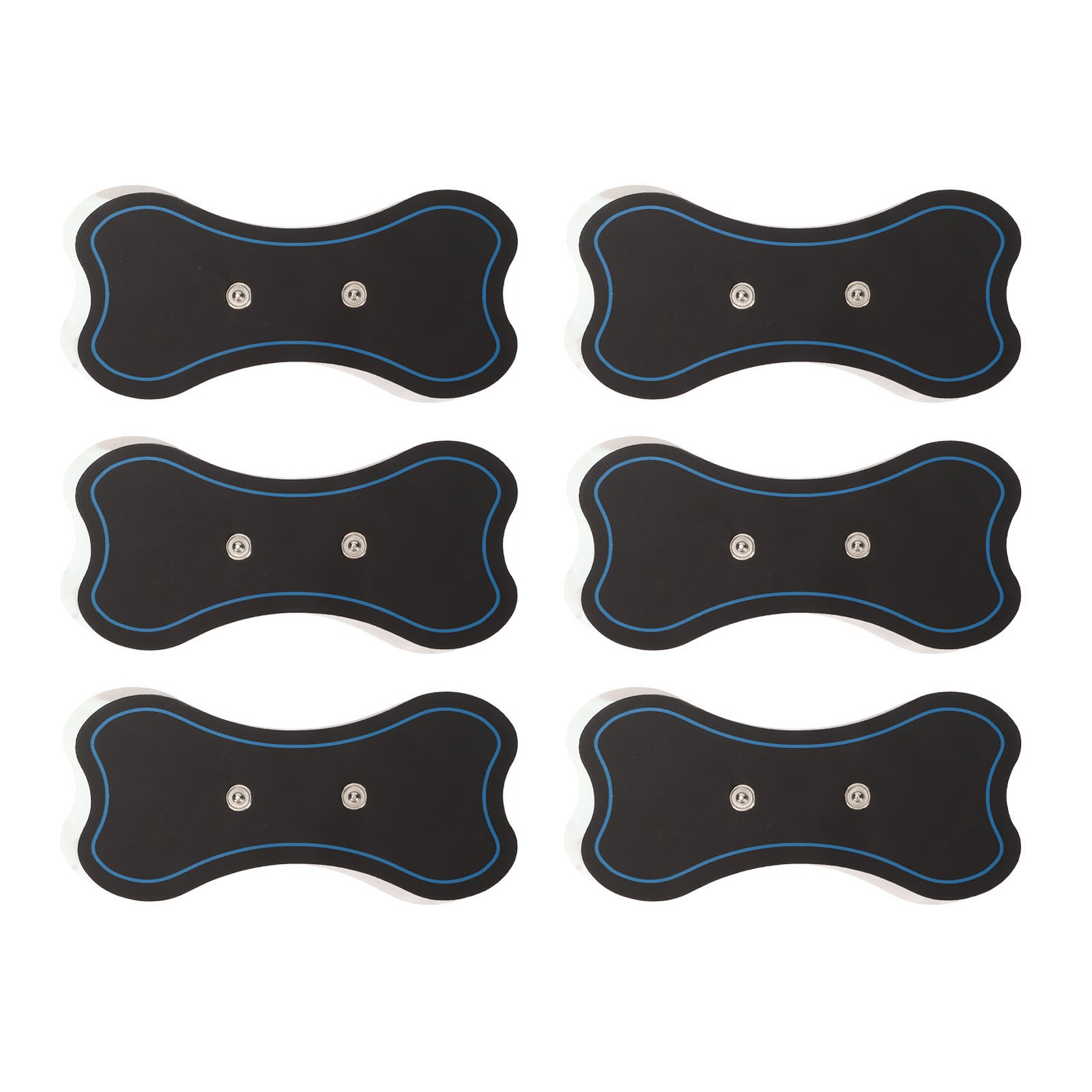 6pcs Wireless TENS Machine Replacement Patches Neck EMS Muscle Pads Lower ABE