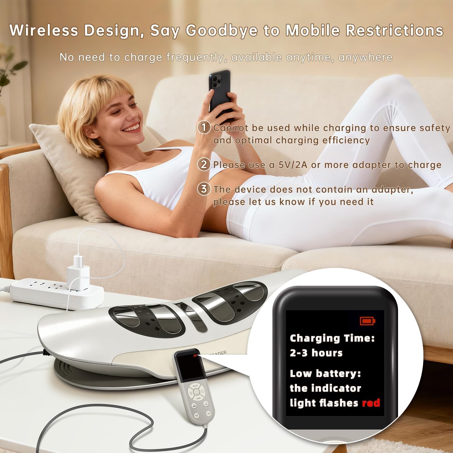 Multifunctional Back Traction Device with Dynamic Traction, Left-Right Swing, 8-