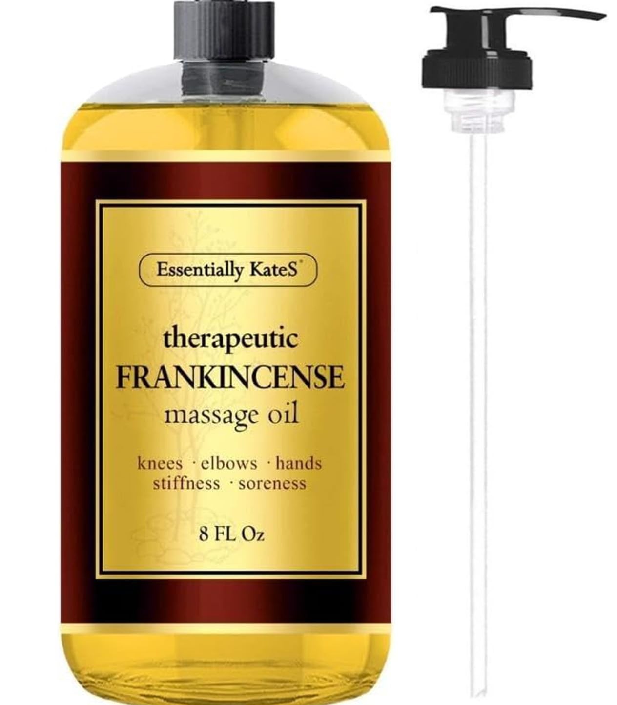 Frankincense Oil Massage Oil – Body Oil for Sore Muscles, Back, Neck & Should…