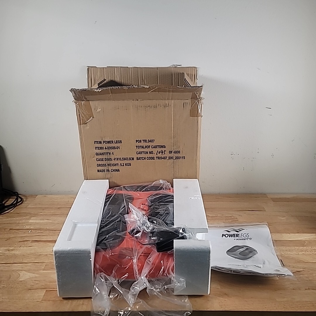 Powerfit ETF002M Power Legs Vibration Foot Massager Platform w/ Acupressure