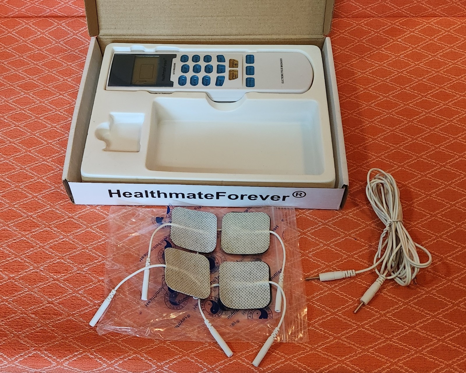 HealthMate Forever YK15AB TENS Unit Electronic Pulse EMS Muscle Stimulator