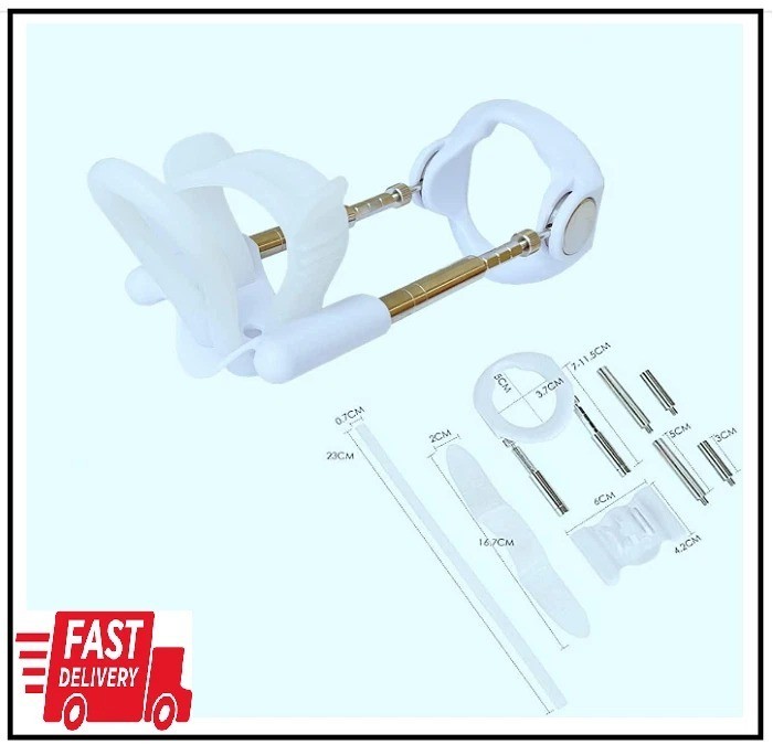 White penile Traction Device Effective penile Enlargement Stretching Exercise