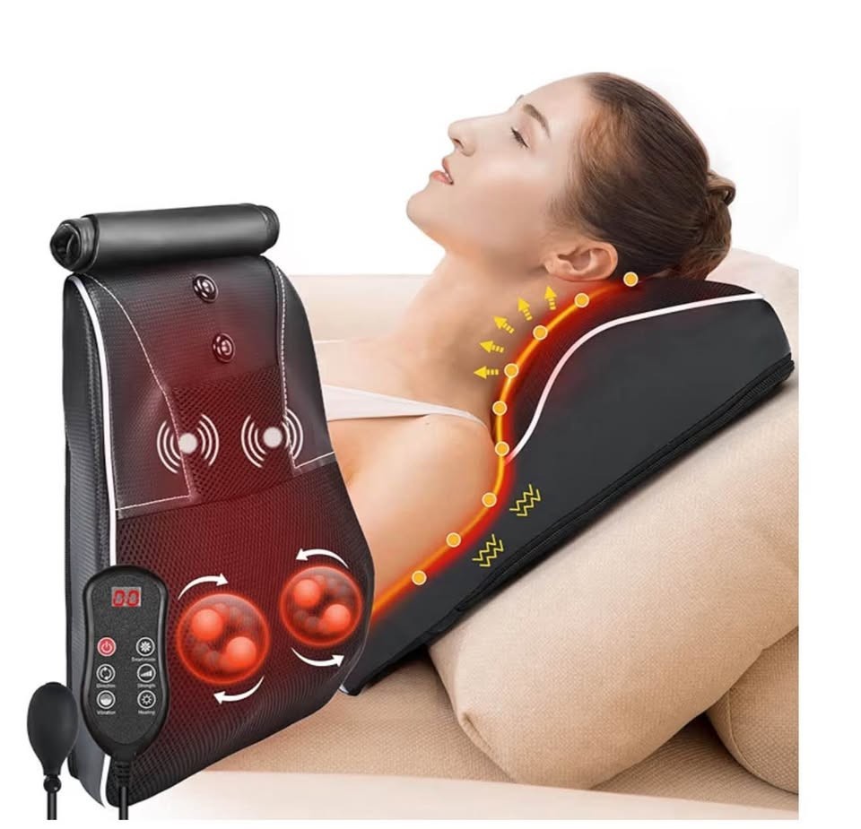 Borlwat Shiatsu Massage Cushion With Heat New In Box Sealed Model R7-C