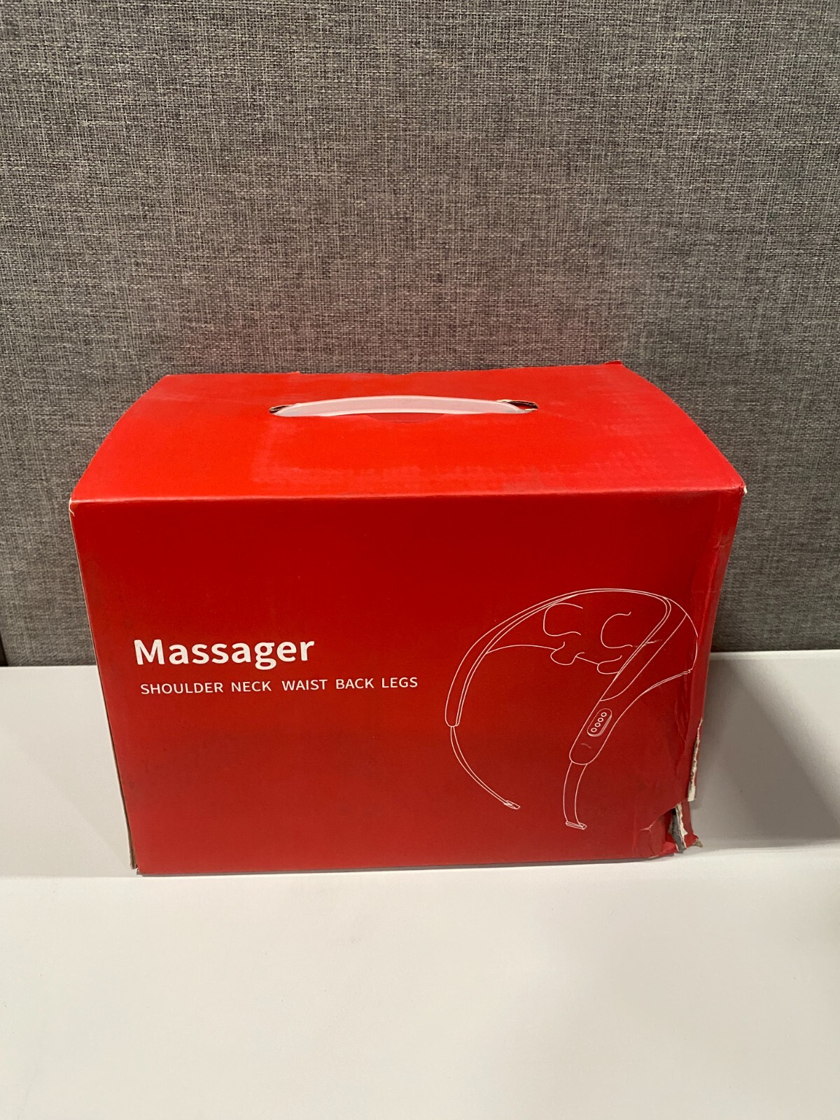 Neck Shoulder Waist Back Legs Massager Kneading Grasping Massage