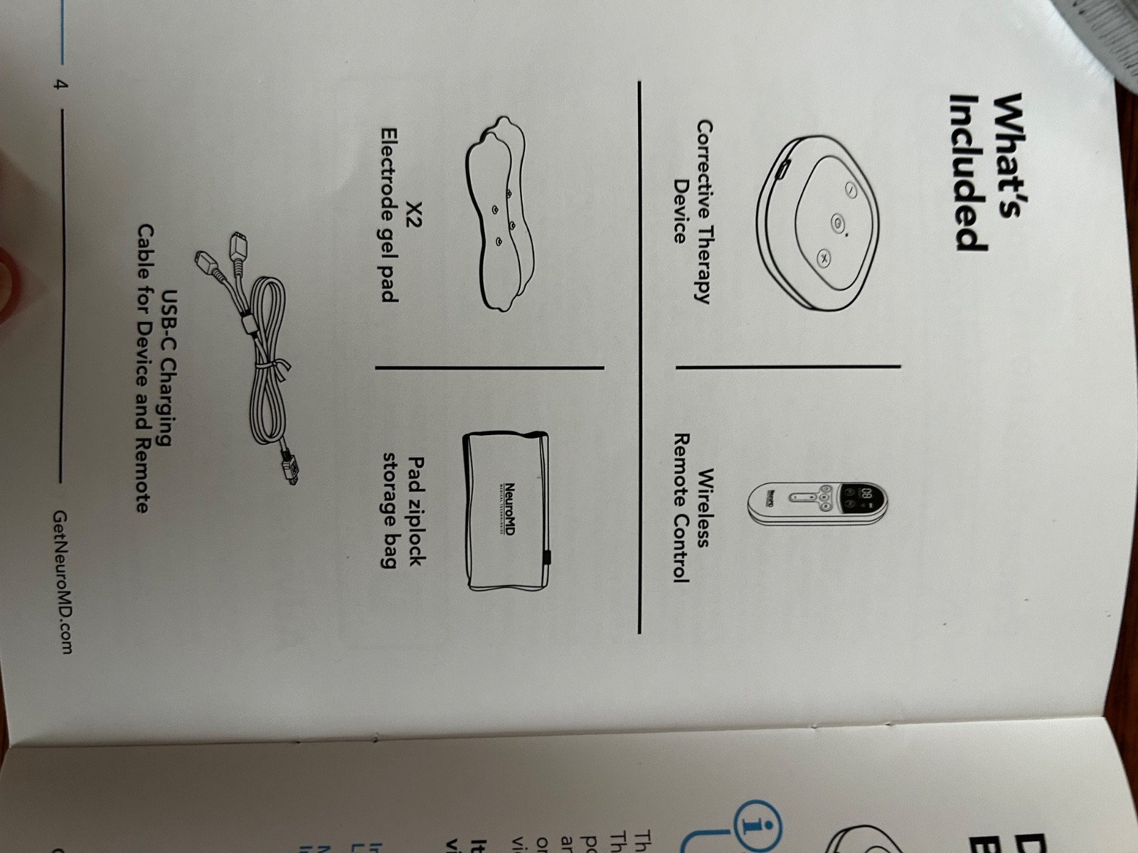 NeuroMD Back Pain Relief Corrective Therapy Device — NMES Technology