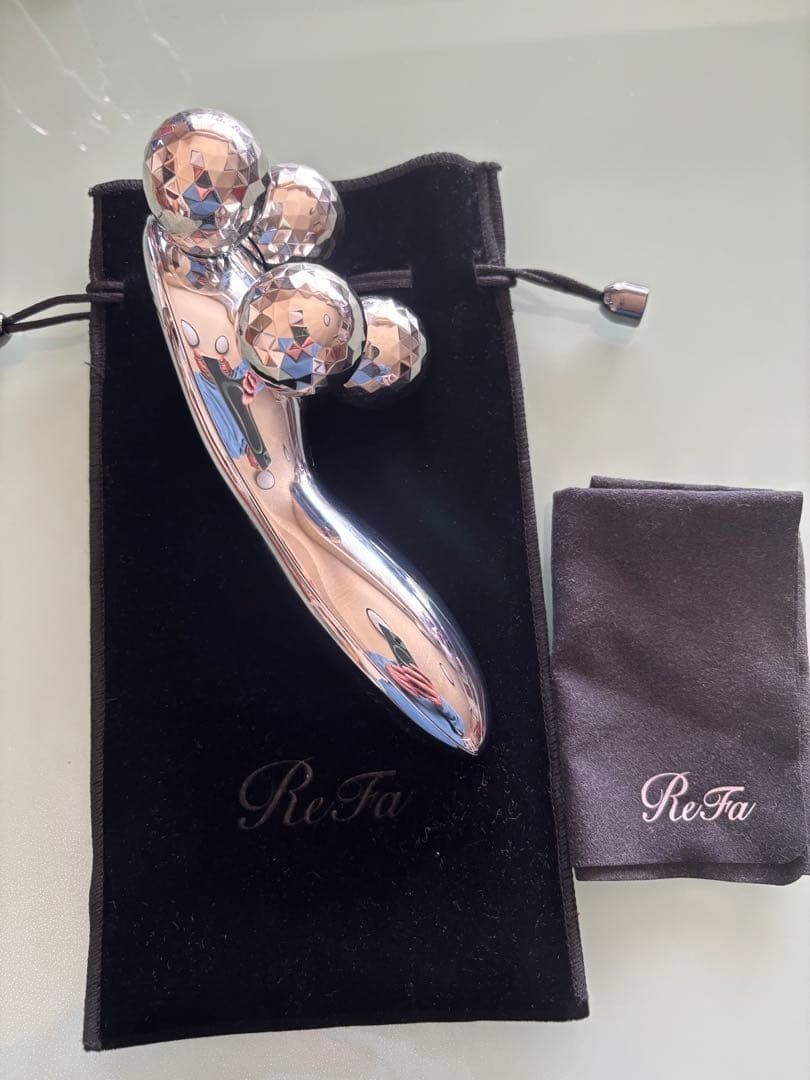 ReFa 4 CARAT Platinum Electronic Roller RF-FC1932B 100% Genuine MTG Massager