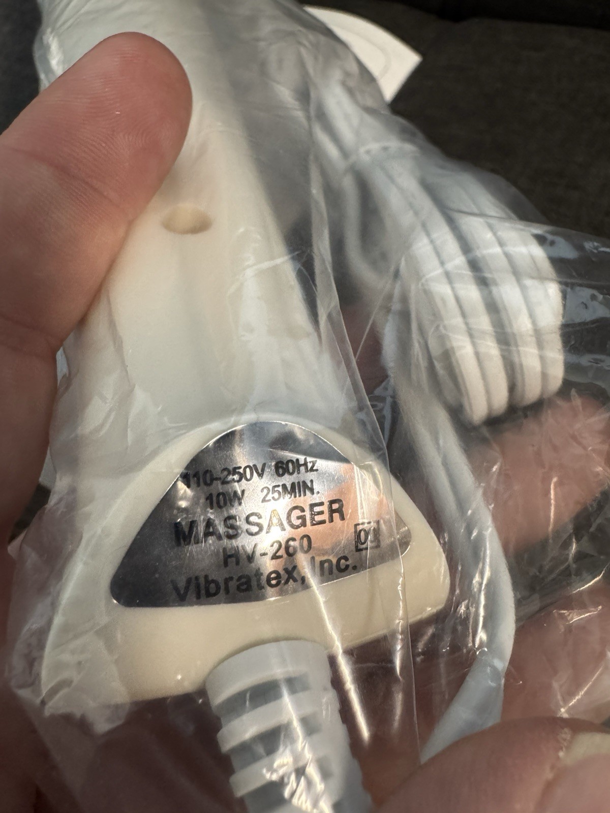 Vibratex HV-260 2-Speed Hitachi Magic Wand Original Massager Brand New