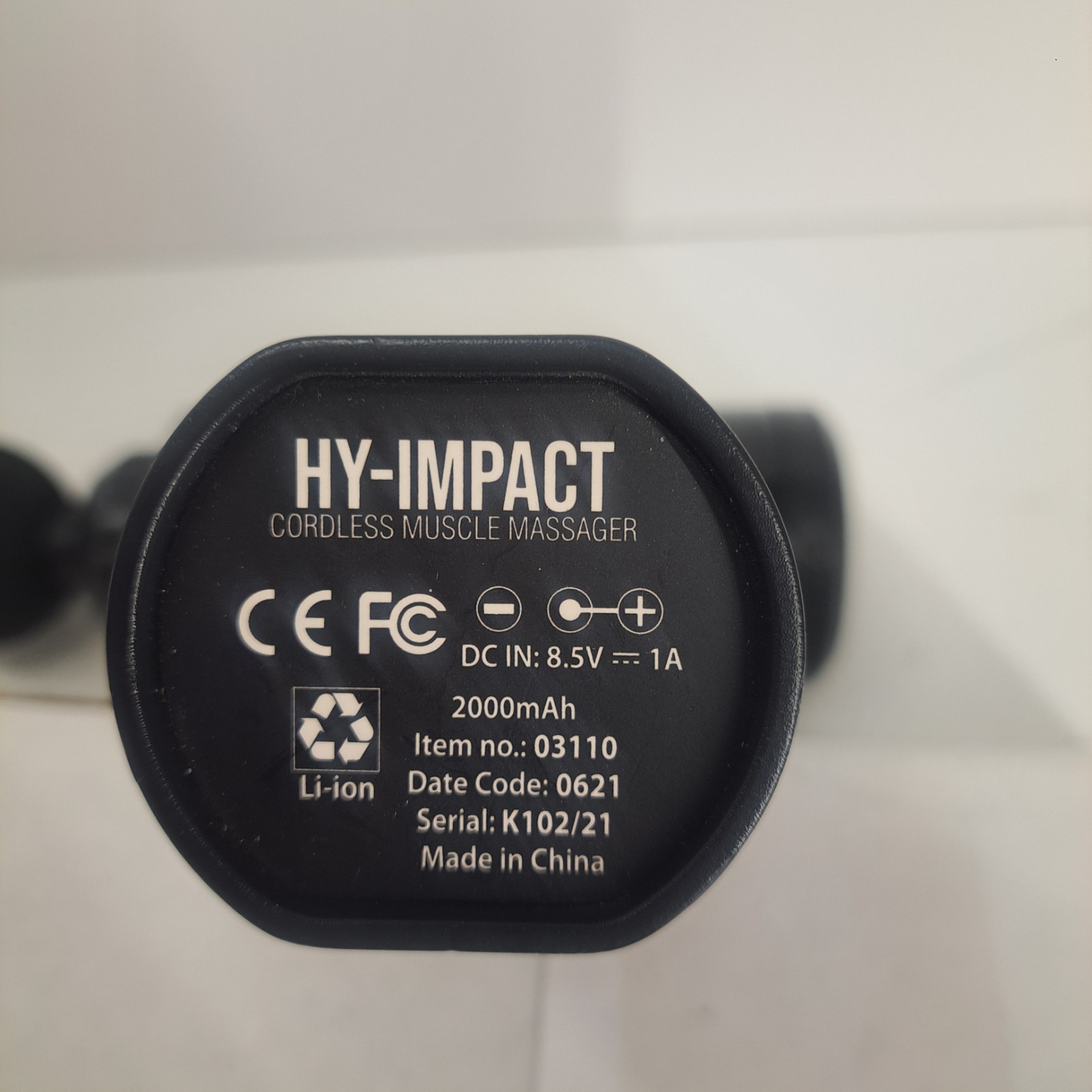 Hy-Impact Cordless Muscle Massager One Head no box or charger