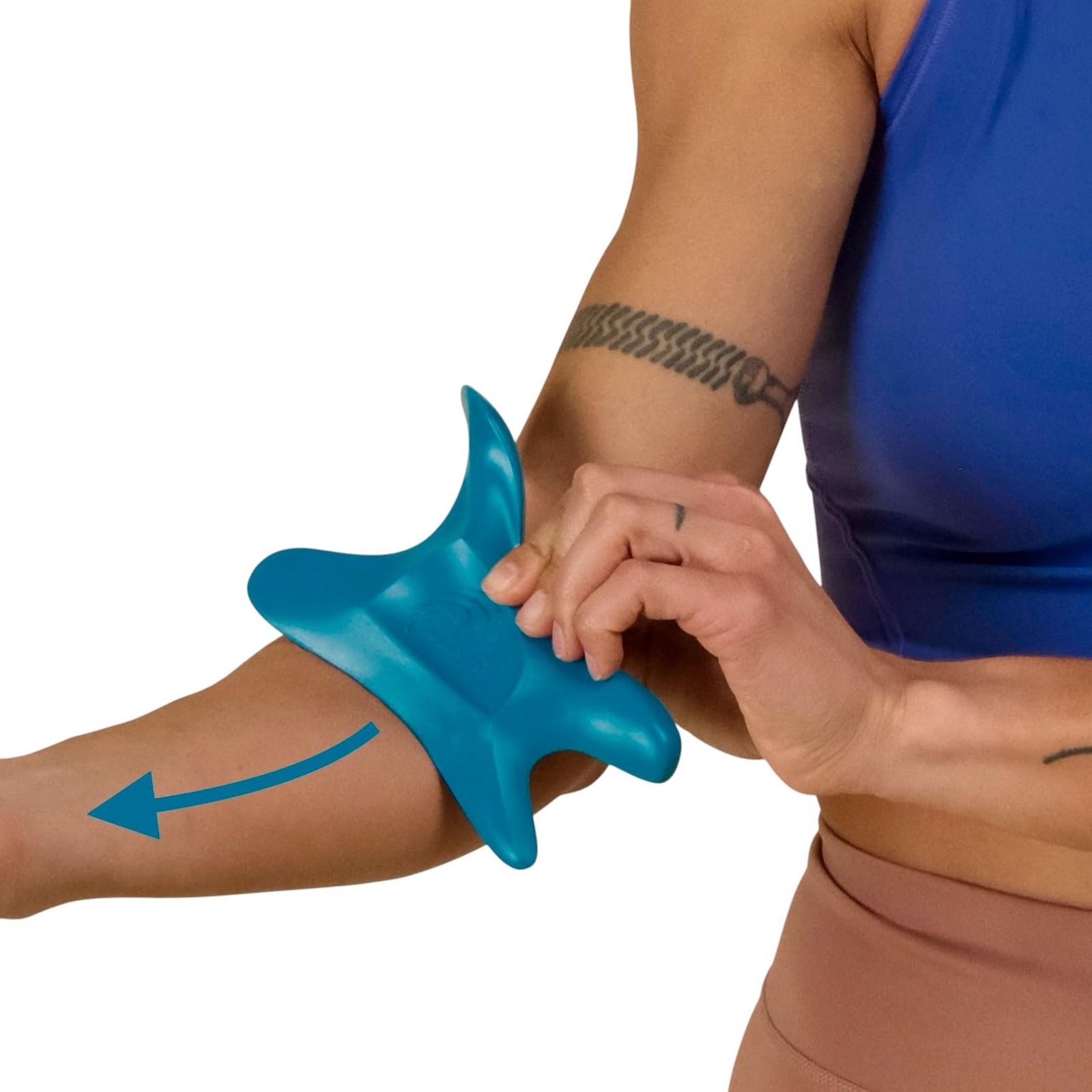 The Wave Tool, Ultimate Soft Tissue Release 1 Count (Pack of 1), Teal