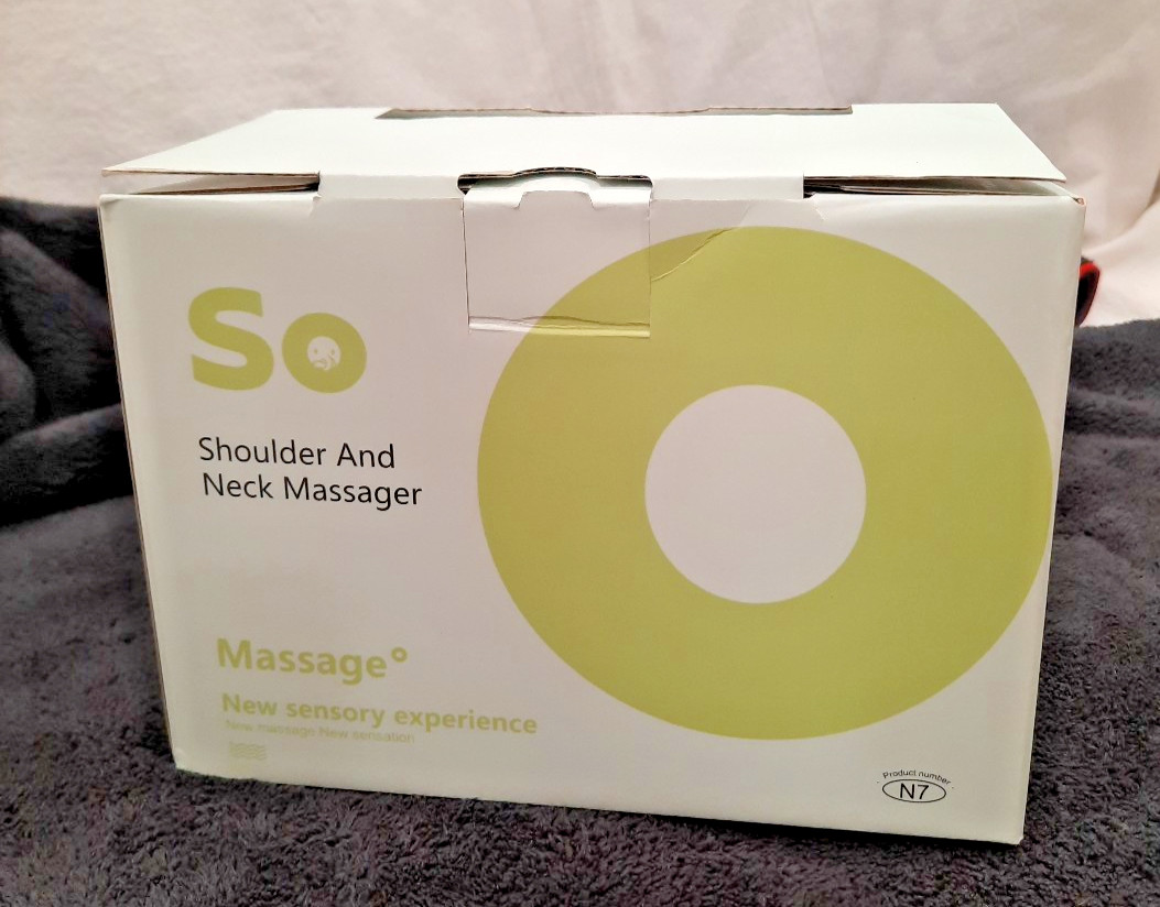 » SO » Massage New Sensory Experience Neck Massager New In Open Box SEE VIDEO