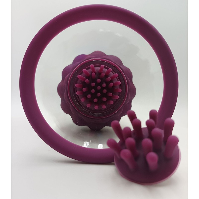 Breast Enhancer Sucker Enlarger Pump Jellyfish Suction Rotating Nipple Massager