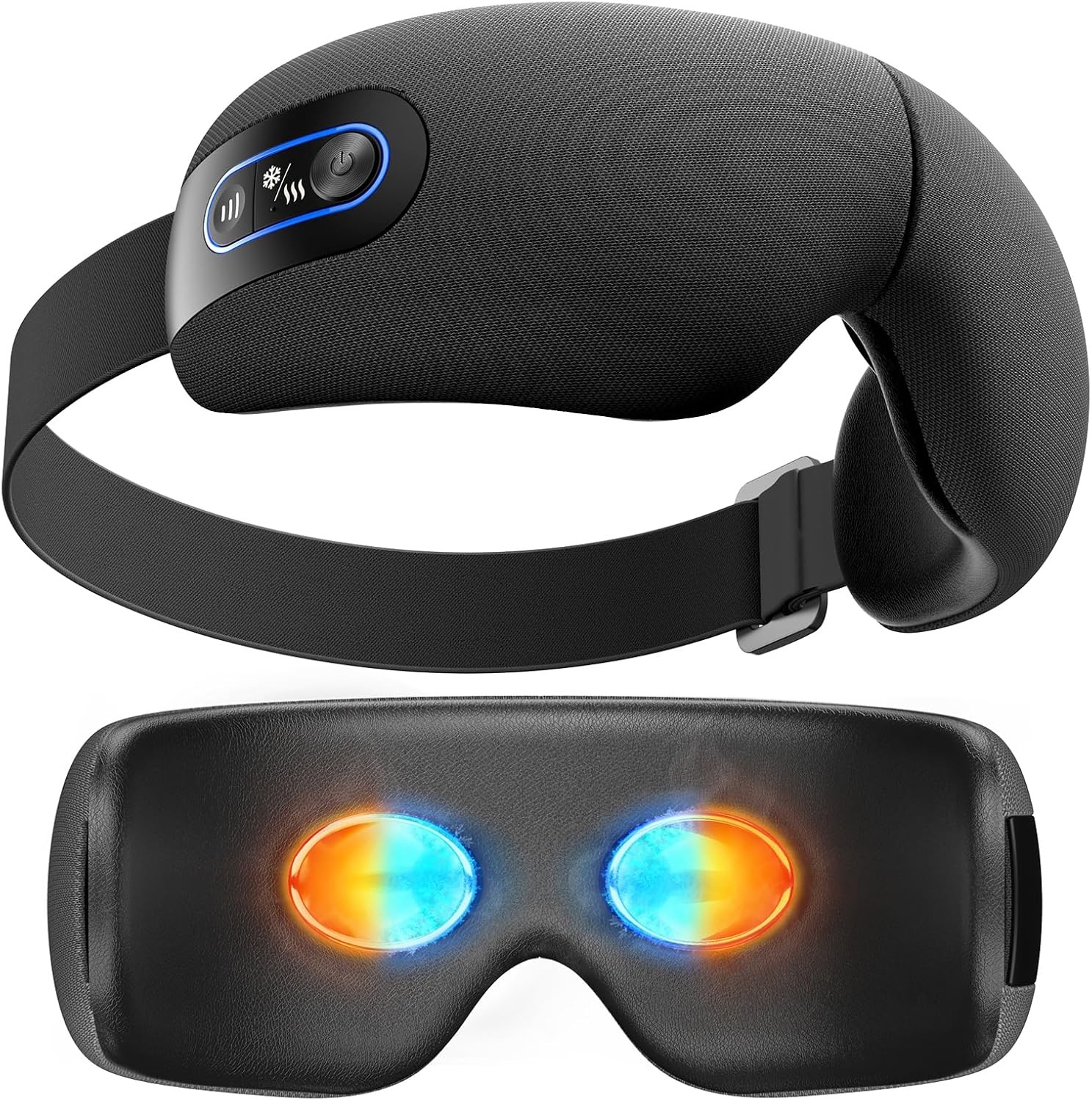 Eye Massager with Chip Cooling Air Compression Heated Eye Mask for Dry Eyes Gift