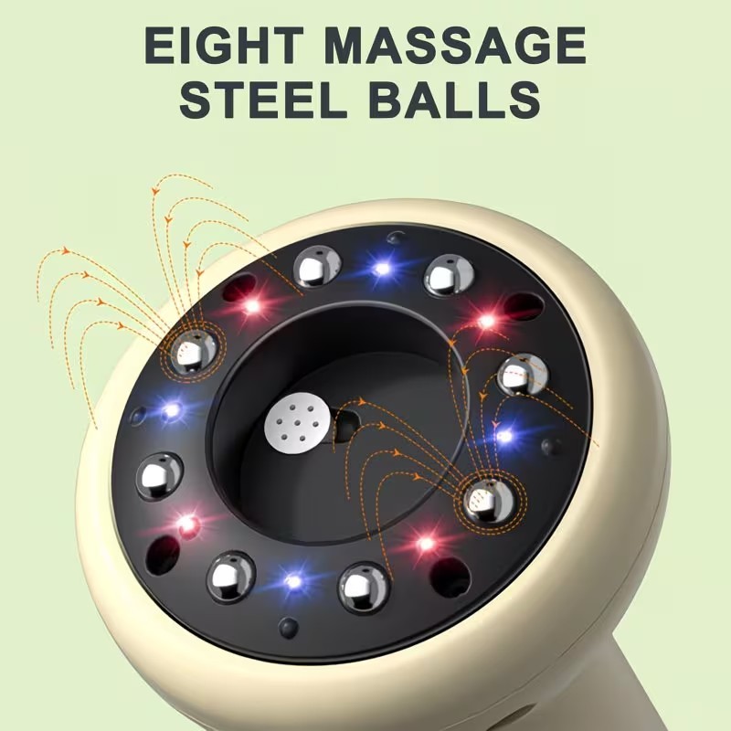 💆 Cupping Massager Electric Scraping Heat Vacuum Anti Cellulite & Fascia Tool