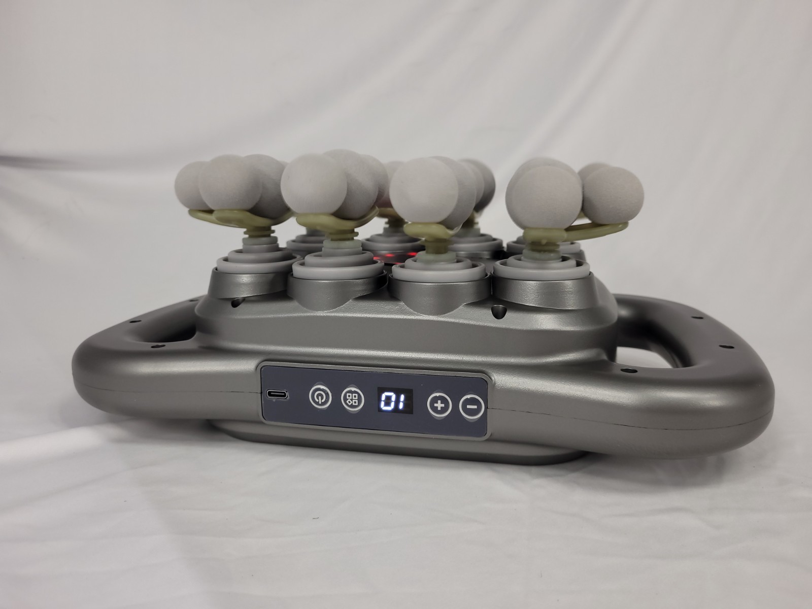 28 Head Massager Gun Deep Tissue, 9-modes, Rechargeable quiet, Legs Neck Back