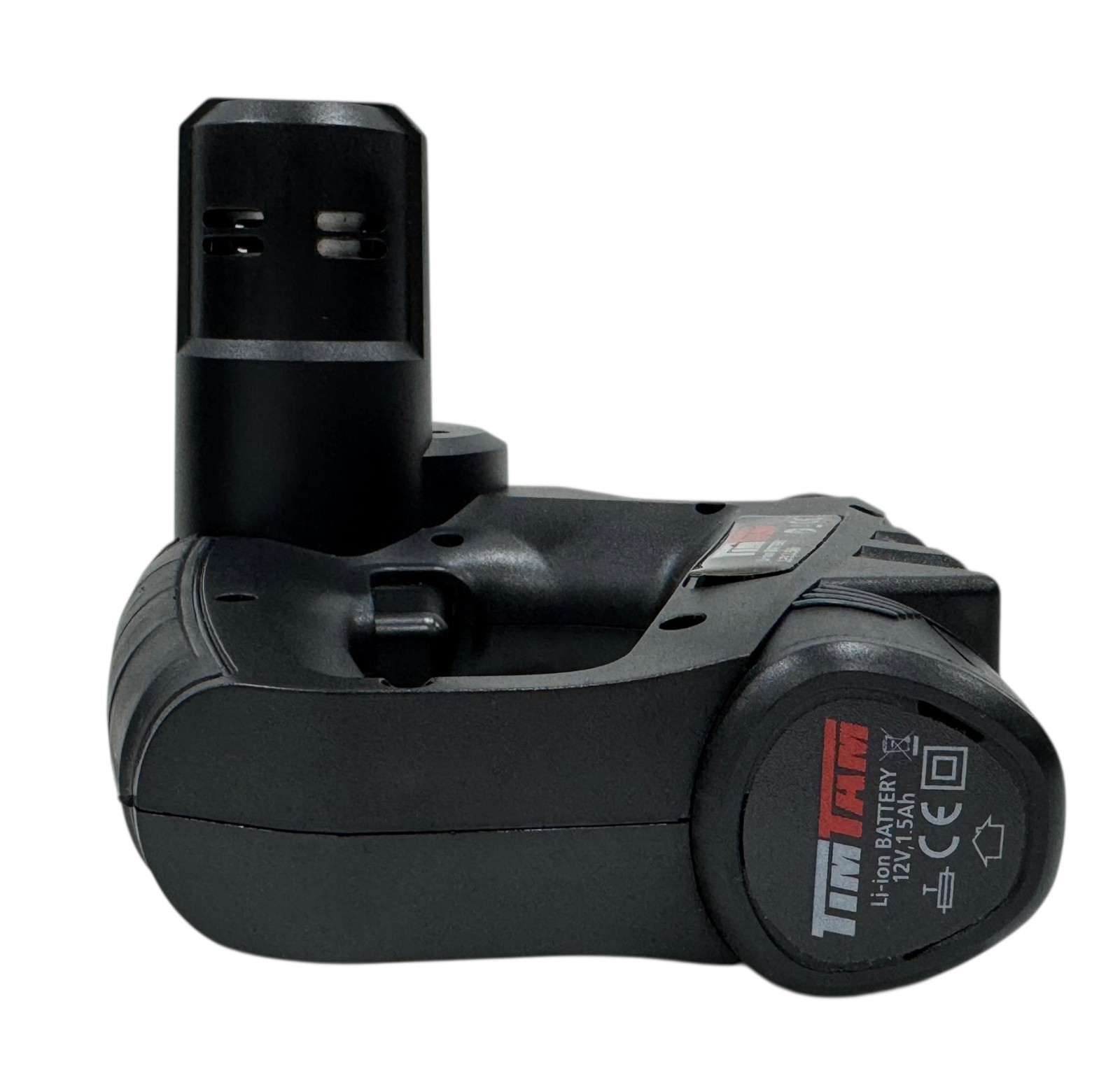 TimTam 12V Deep Tissue Massager Cordless Black w/ Charger + Case + Extra Battery
