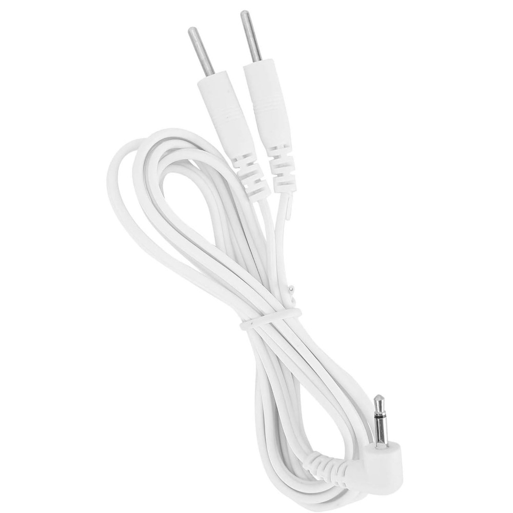 US TENS Lead Wires – Two 2.5mm Pin Connectors – Quantity: 4 new