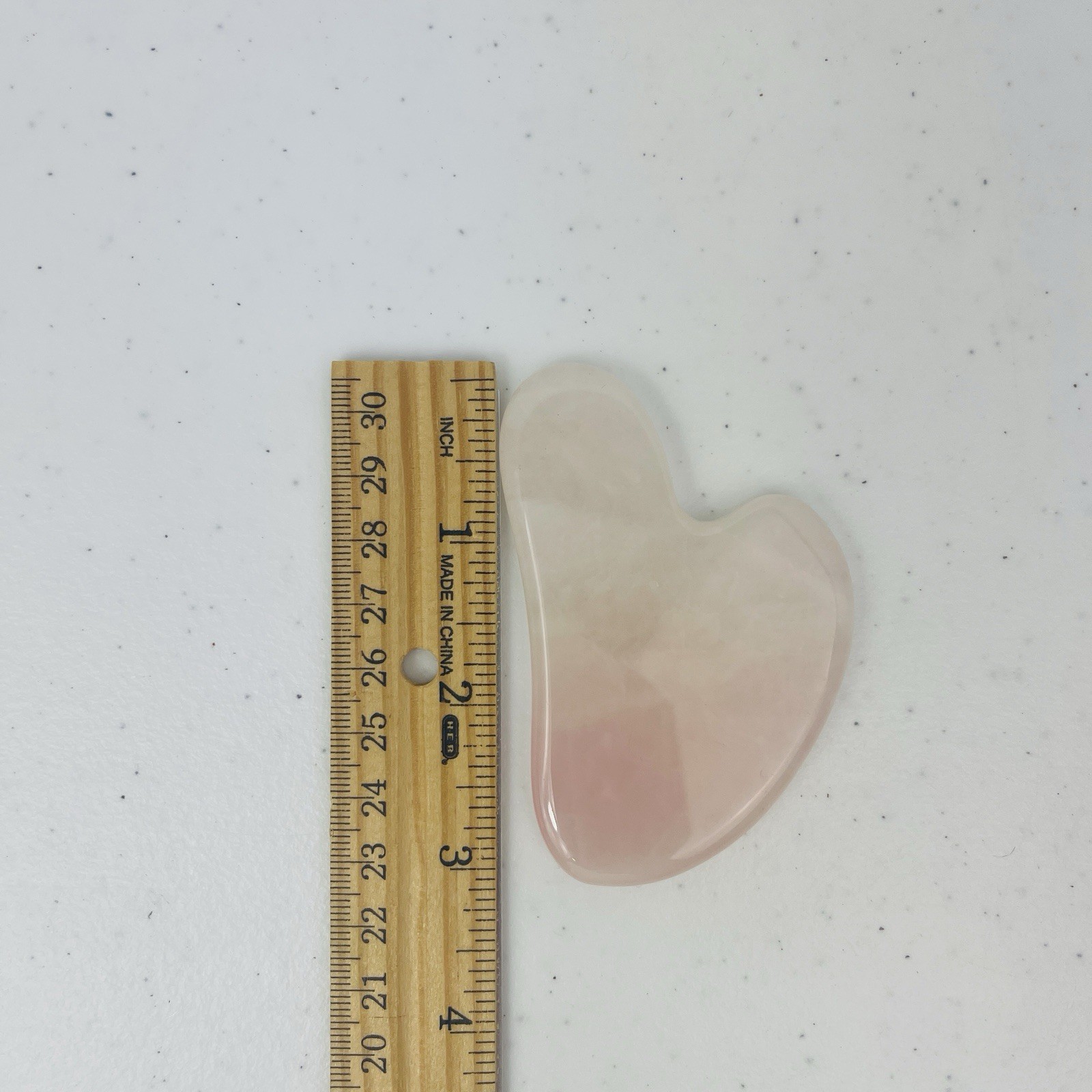 Rose Quartz Jade Roller Gua Sha Face Body Therapy Massager Stone Set
