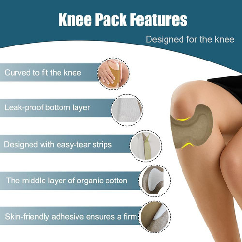 30pcs Castor Oil Patches for Knees, Pack Wrap, Specially Designed…