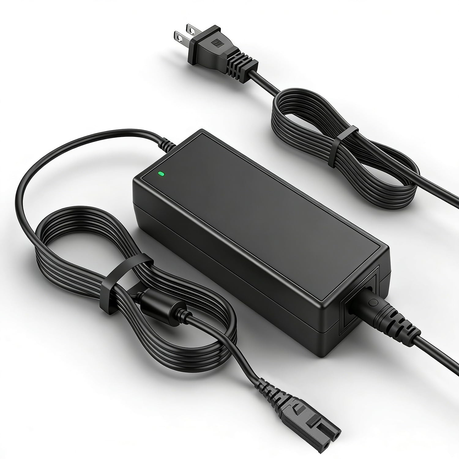 24V Foot Massager Charger for Cloud Massage Shiatsu Black