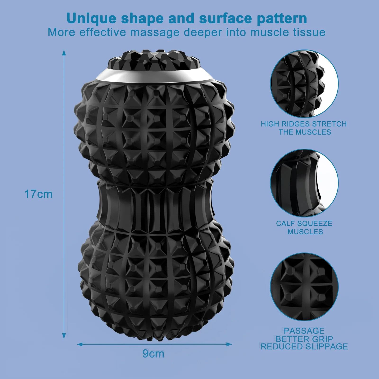 Electric Vibrating Massage Ball Percussion Trigger Point Deep Tissue Muscle Reli
